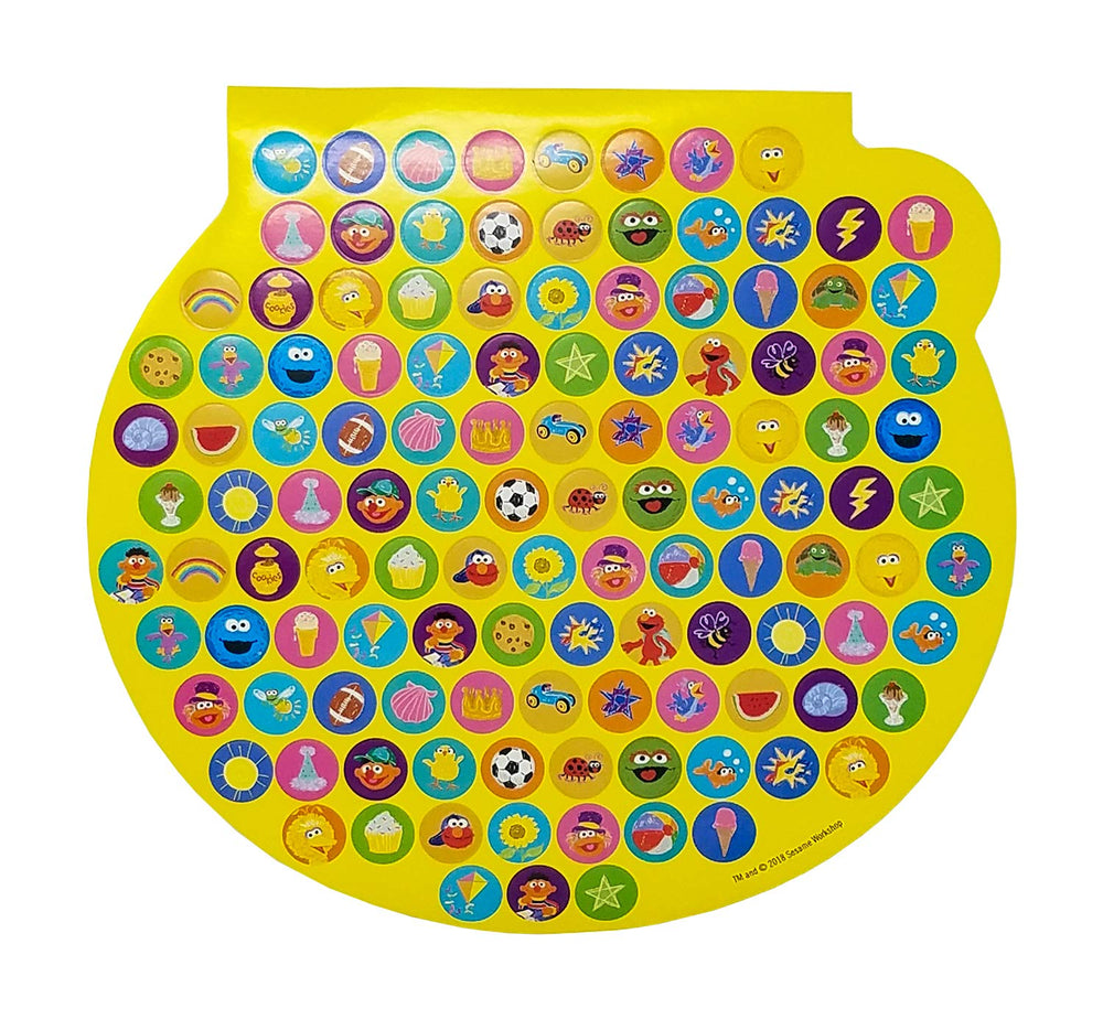Sesame Street Elmo sticker book sheets with 300+ stickers for creative crafts