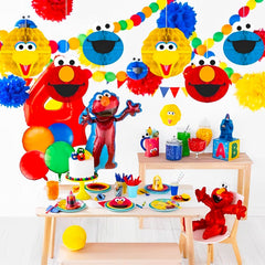 Sesame Street sticker pack closeup shows customizable name and age options.