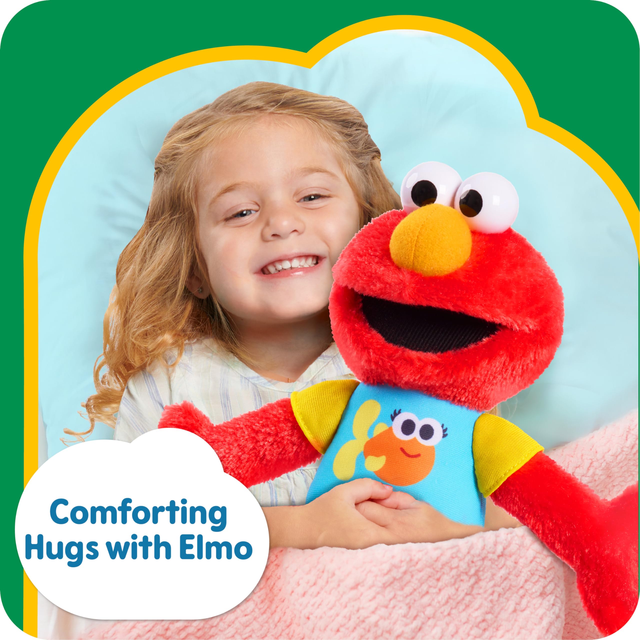 13-inch Sesame Street Sing-Along Elmo plush ideal for nap time and travel