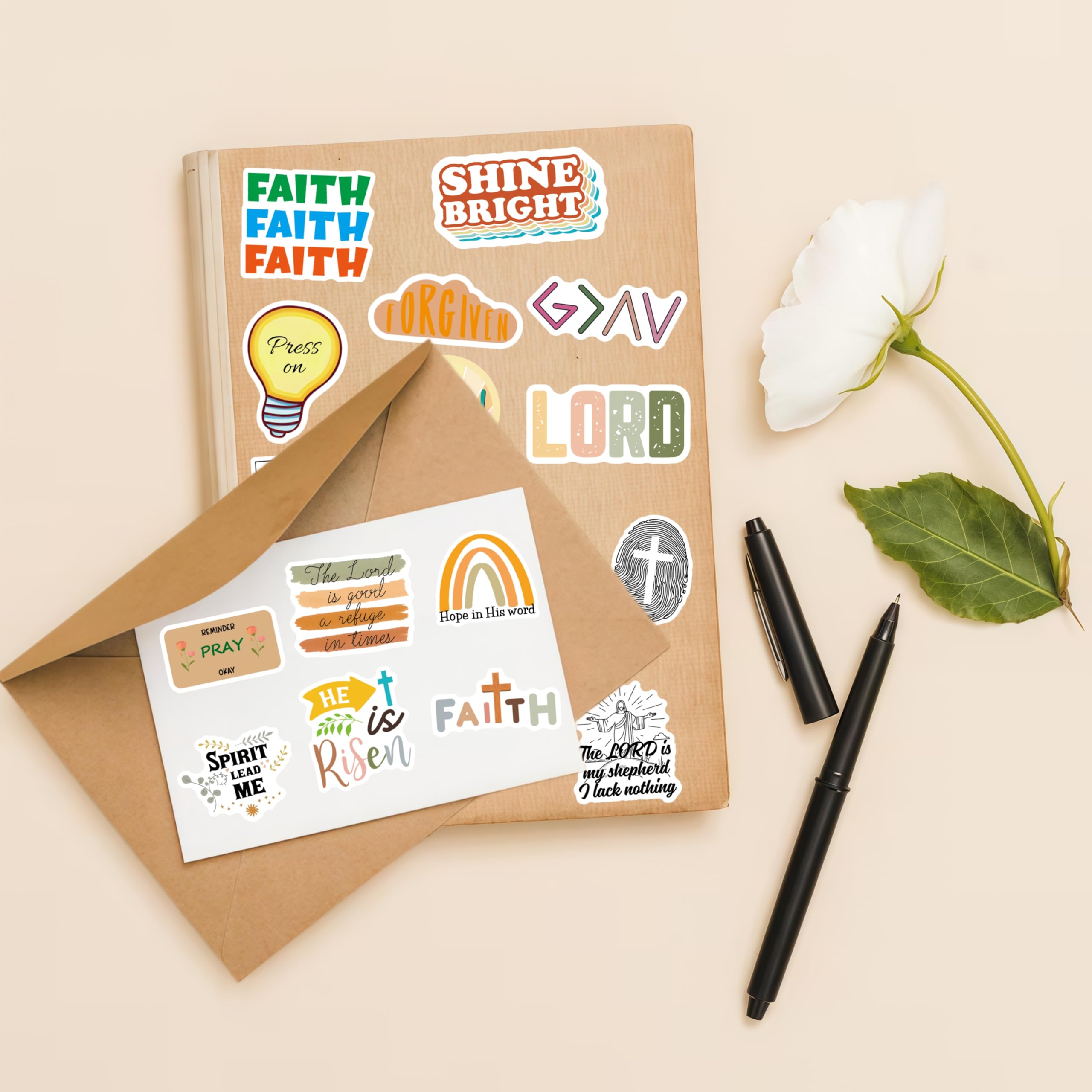 Sesunbla Christian gift stickers for kids, teens, and adults