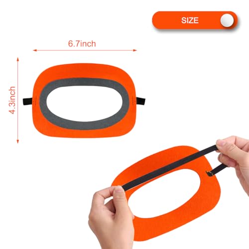 Sesyomr Among Us elastic felt masks closeup highlighting durable, kid-friendly materials.