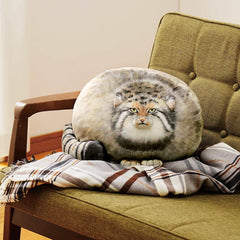 Sew Butiful Pallas Cat Plush 45cm – decorative plush for bedroom or living room.