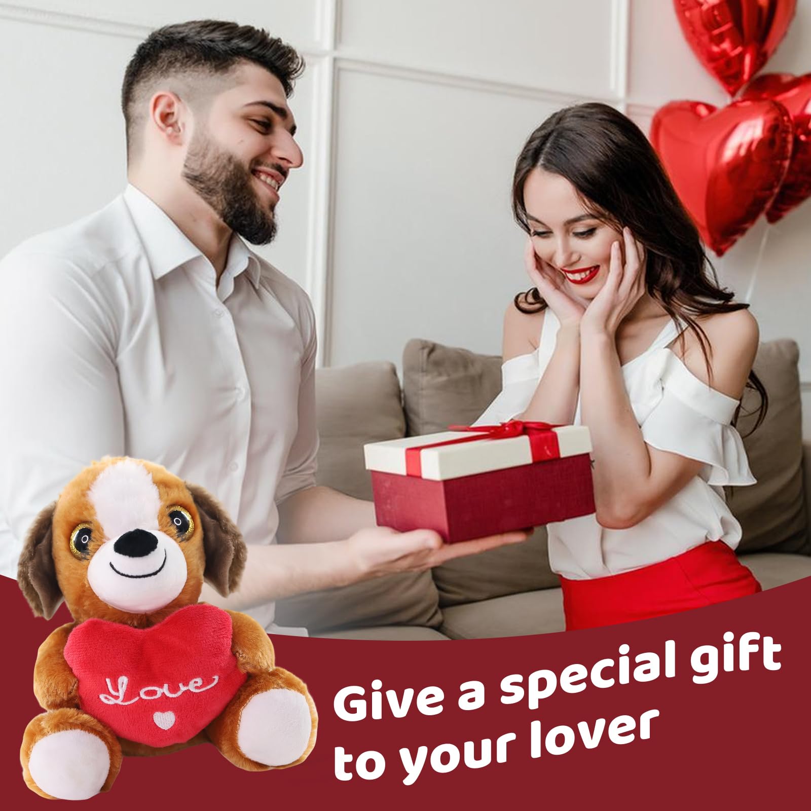 Sew Butiful Plush Puppies romantic design inspires Valentine gifting