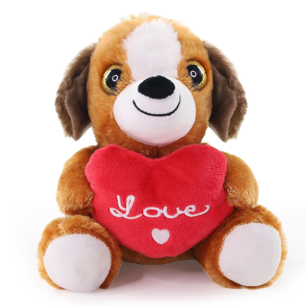 Sew Butiful Plush Puppies Valentine Day Puppy Toy for a romantic gift