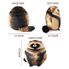 Sew Butiful Raccoon Plush ten-inch bedroom decor adds cute charm