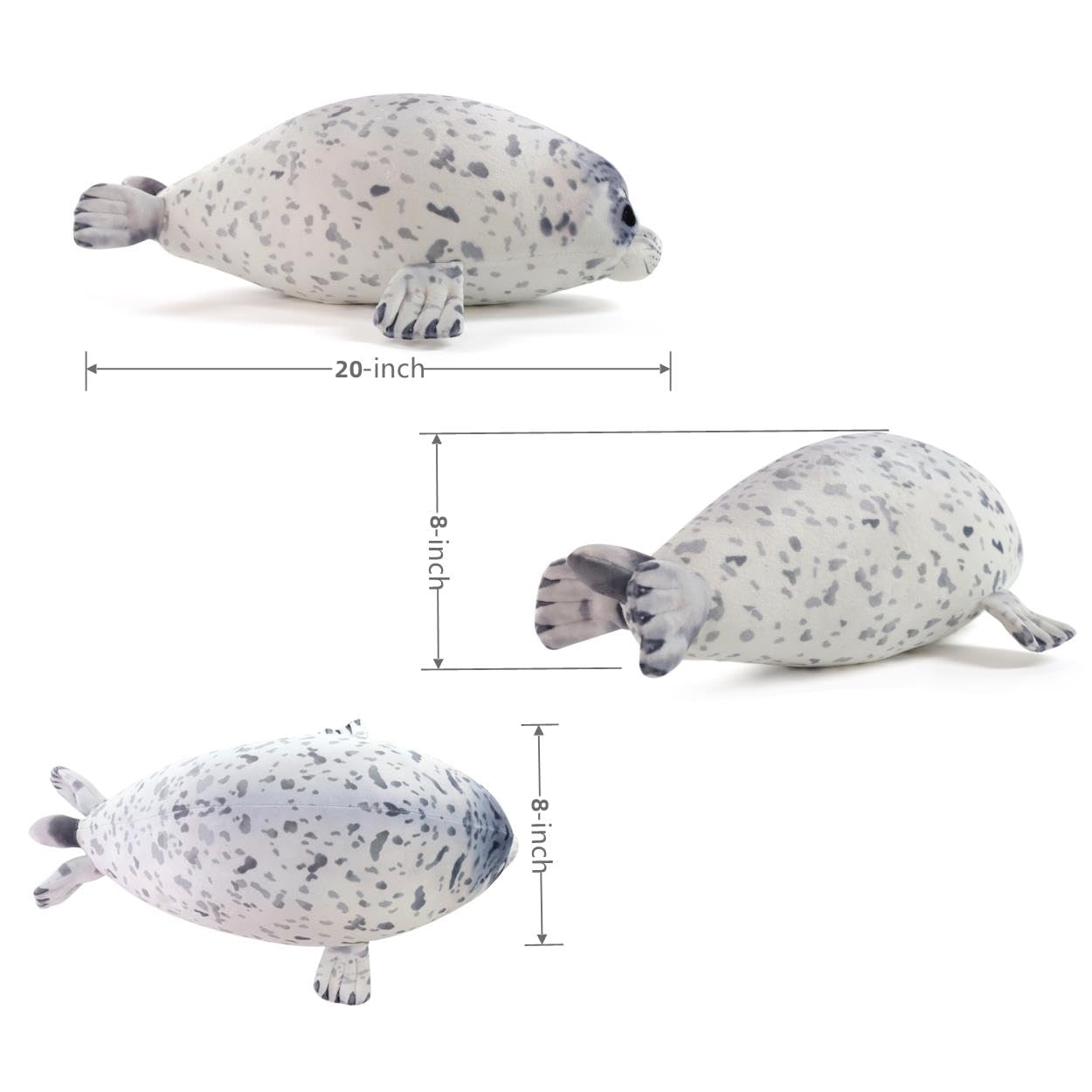 Sew Butiful Seal 20inch size is ideal for hugging and comfort.