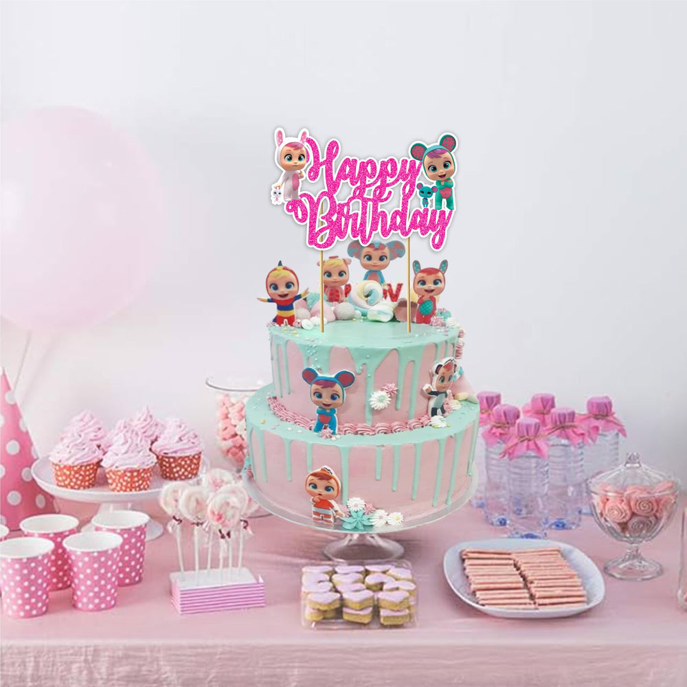 Seyal Cry Babes topper reusable keepsake for future celebrations