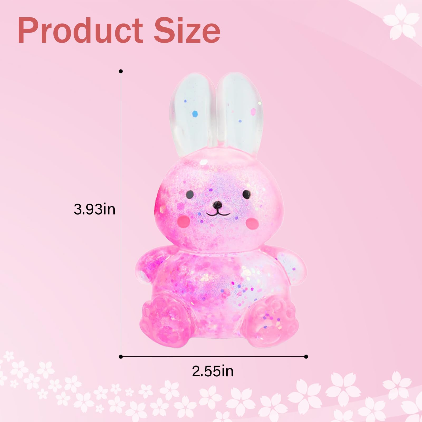 Sezua Easter Gift Rabbit Squishy—ideal filler for baskets and celebrations.