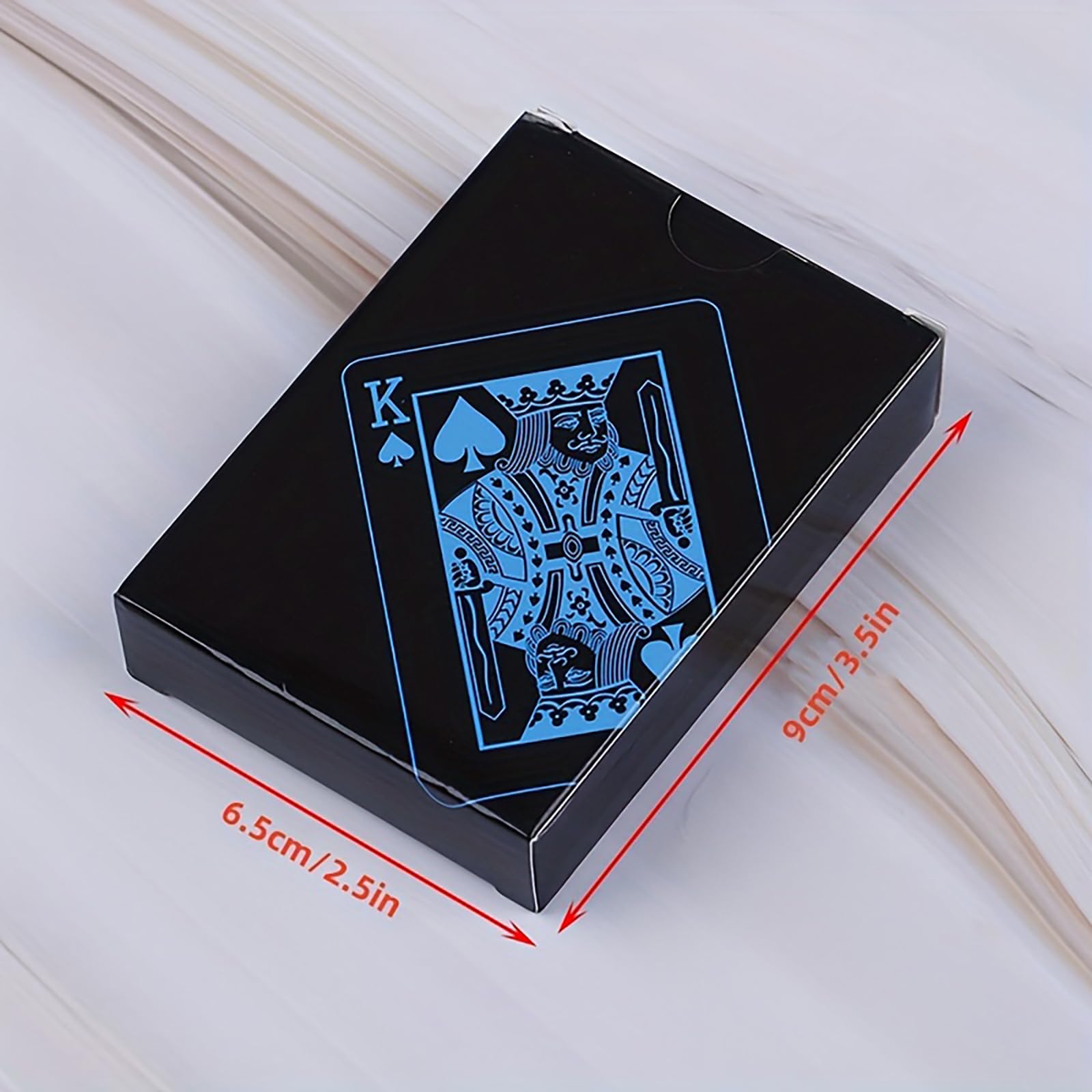 SFALCI PET PVC material poker cards with smooth wrinkle-free surface