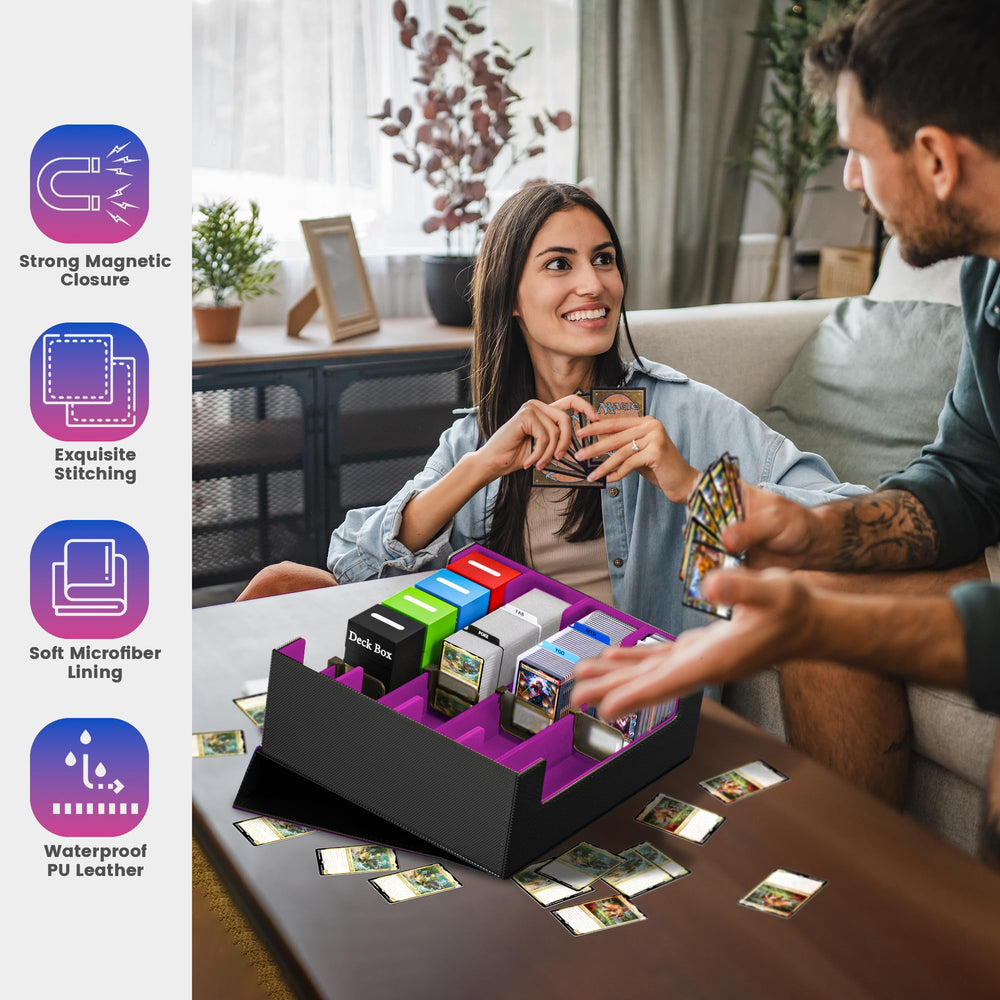 SFSOC magnetic closure ensures secure, convenient access to your cards.