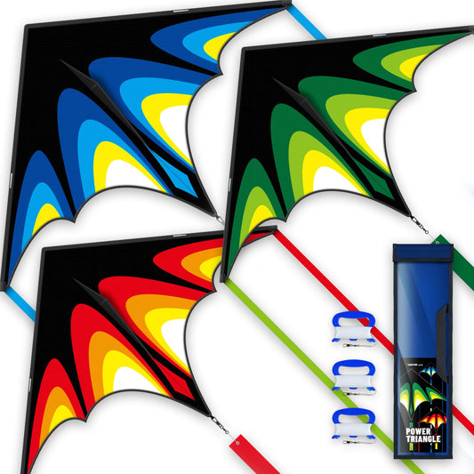 SGftre Delta Kite in flight with stable lift for beginners