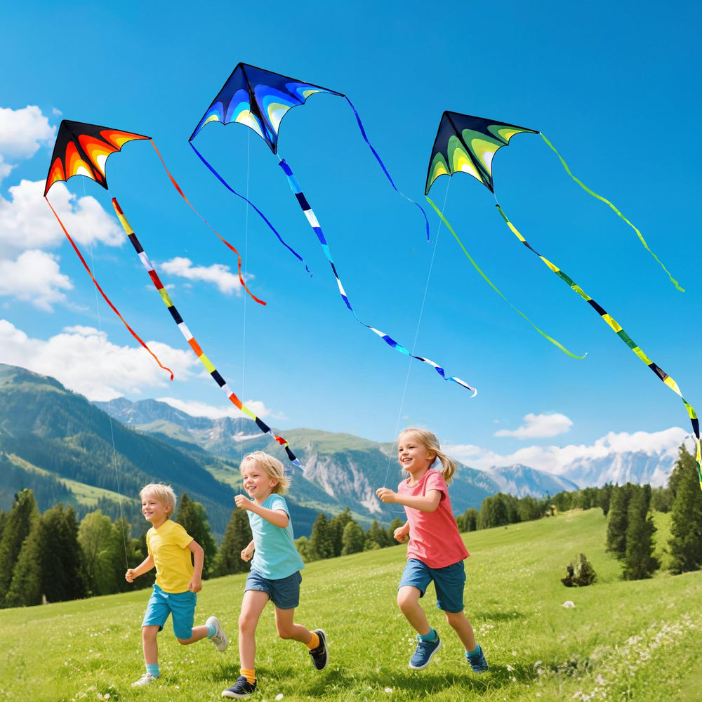 SGftre Delta Kite with tail and line for steady tracking