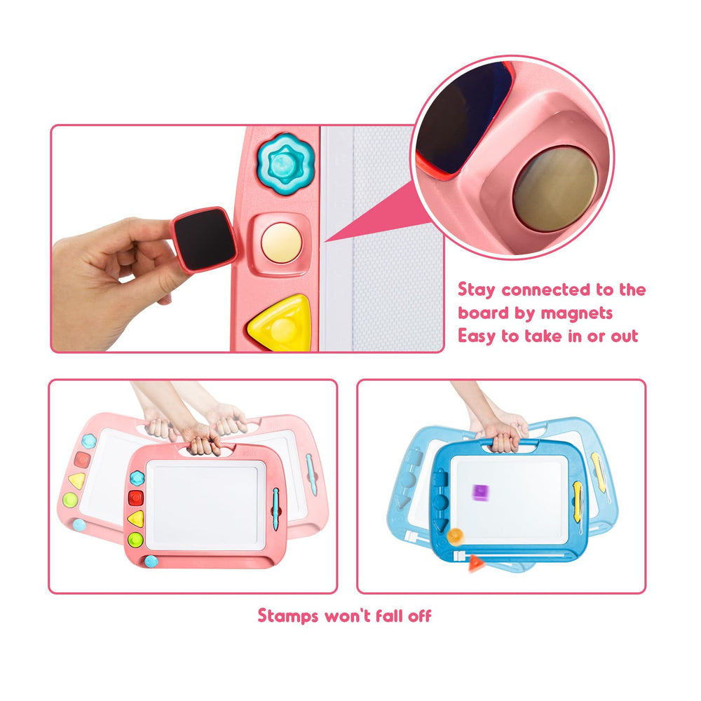 SGILE ergonomic eraser provides a smooth, easy wipe for little artists.
