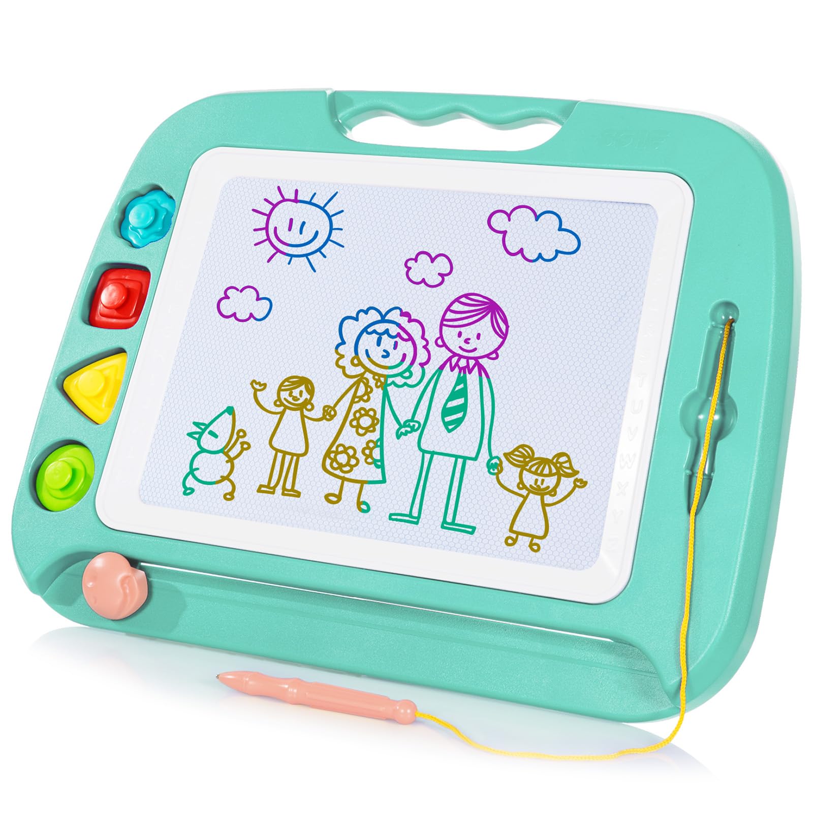 SGILE Large Drawing Board with generous 16x13 inch surface for kids