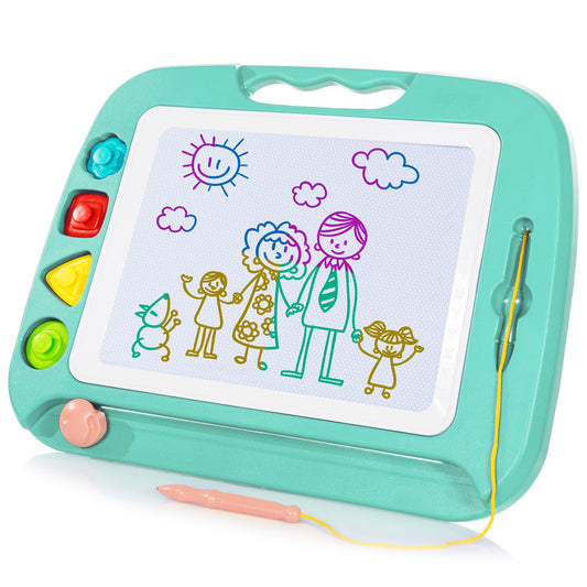 SGILE Large Drawing Board with generous 16x13 inch surface for kids