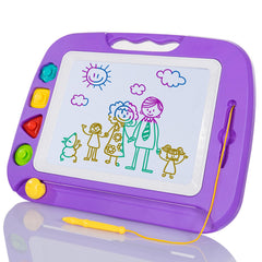 SGILE large magnetic drawing board offers 16x13 inch drawing area for expansive doodling