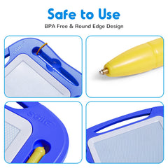 SGILE erase slider feature makes quick corrections during learning doodles.