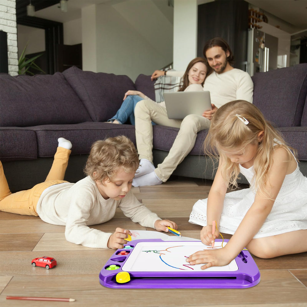 SGILE purple drawing board ideal for preschool doodling and shapes