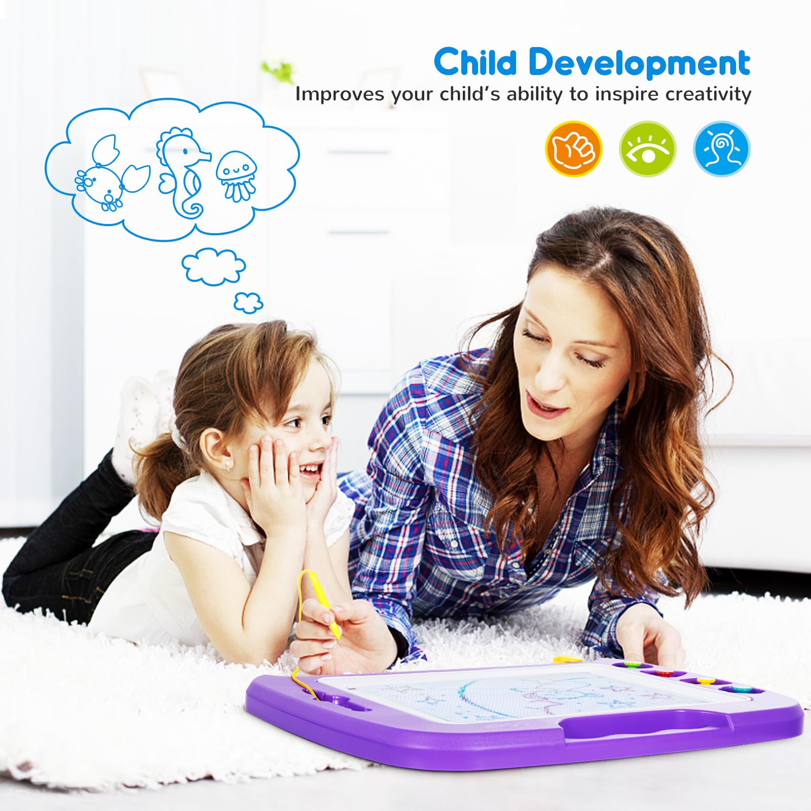 SGILE portable drawing board great for travel and quiet time