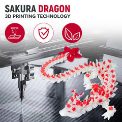 SGYYSG Cherry Blossom Dragon detailed texture highlights craftsmanship