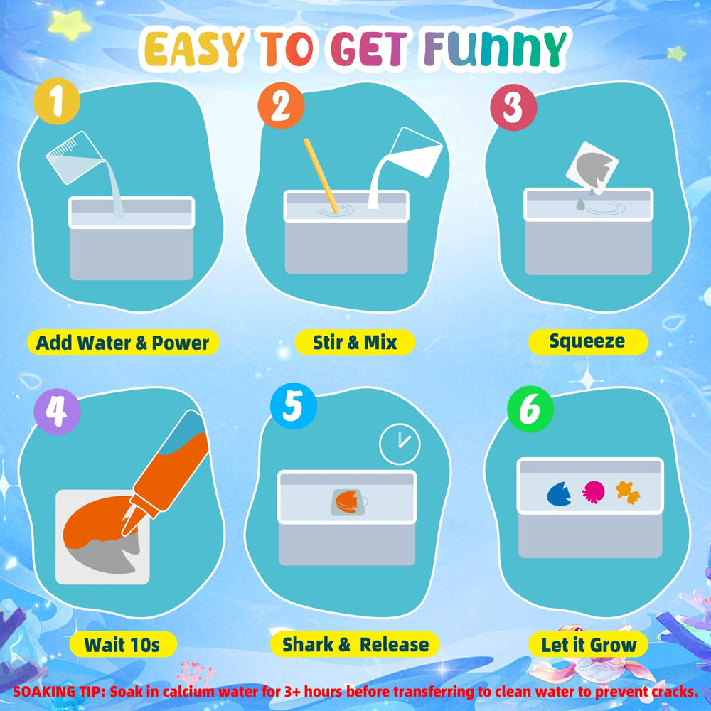 Shabebe Magic Water Elf Kit strainer and gloves for safe crafting