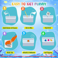 Shabebe Magic Water Elf Kit strainer and gloves for safe crafting