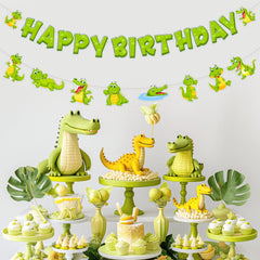 SHADOAMP alligator banner eight shapes adds playful contrast to rooms.