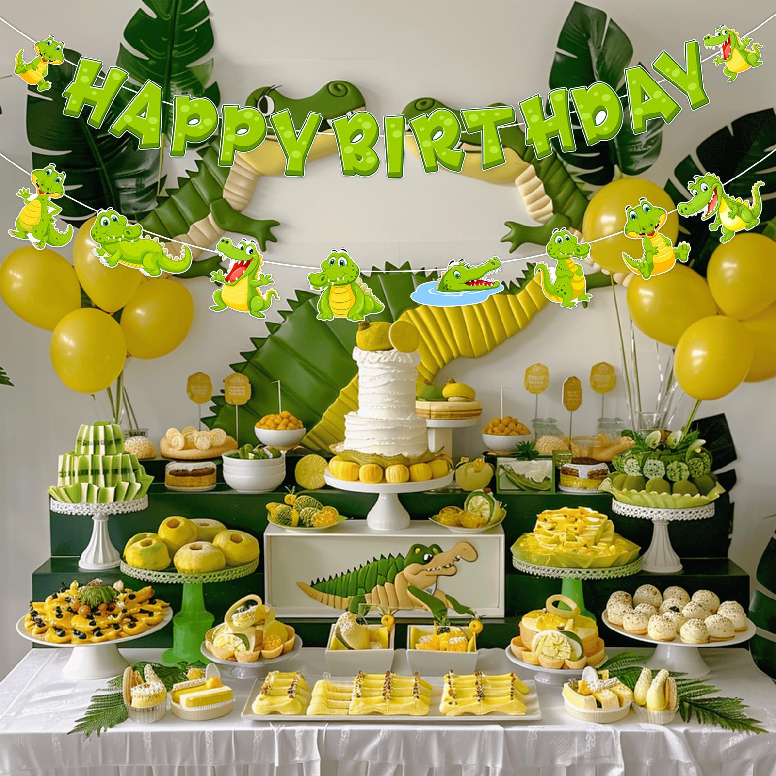 SHADOAMP birthday banner craft kit provides easy DIY party décor.