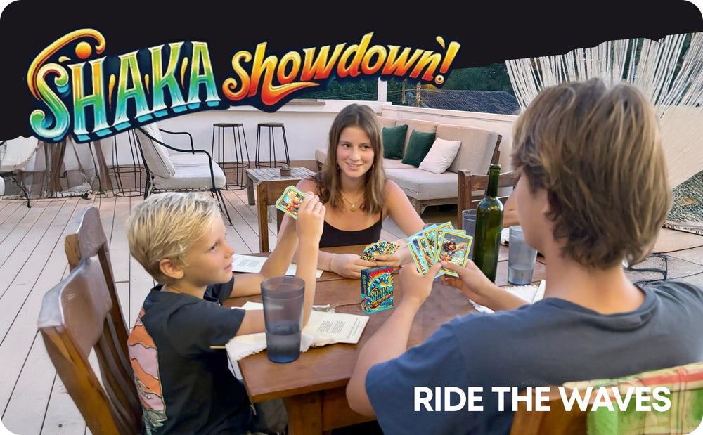 SHAKA Showdown family game night moments captured for smiles.