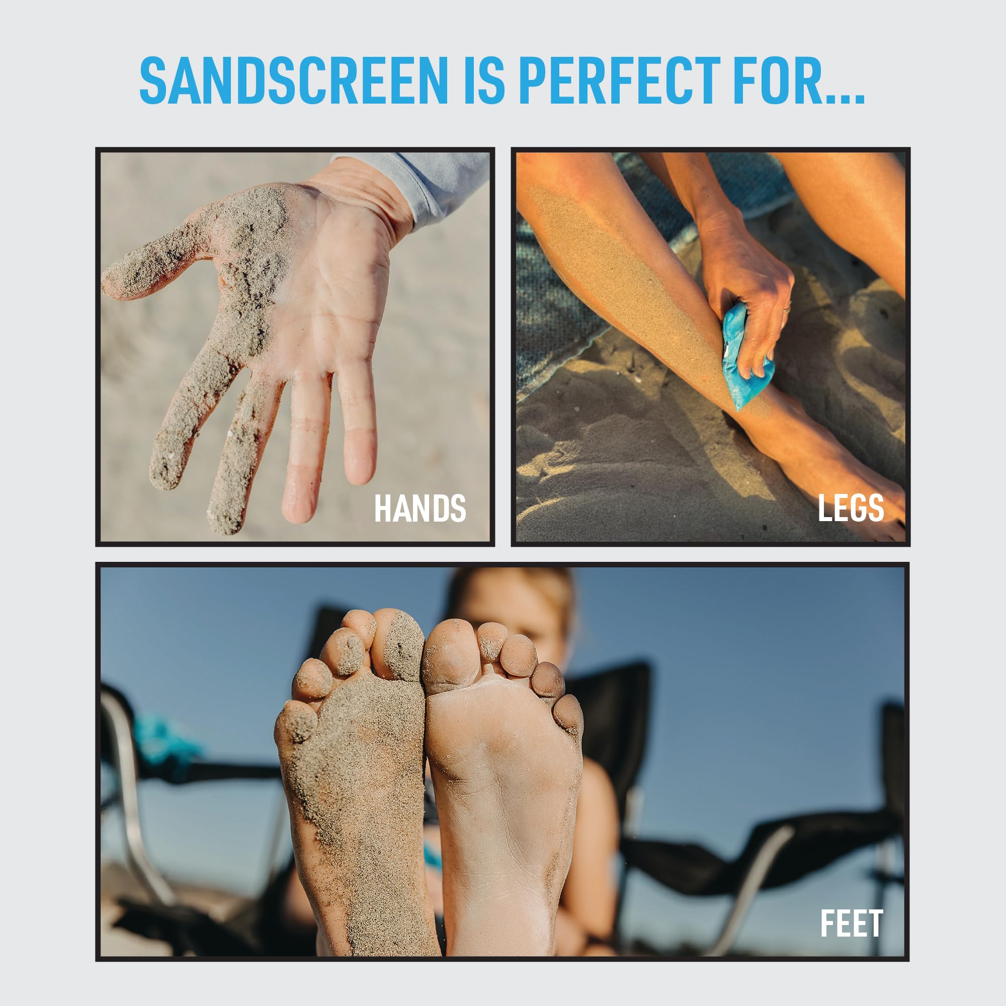 SHAKALO SANDSCREEN talc-free formula safe for the whole family