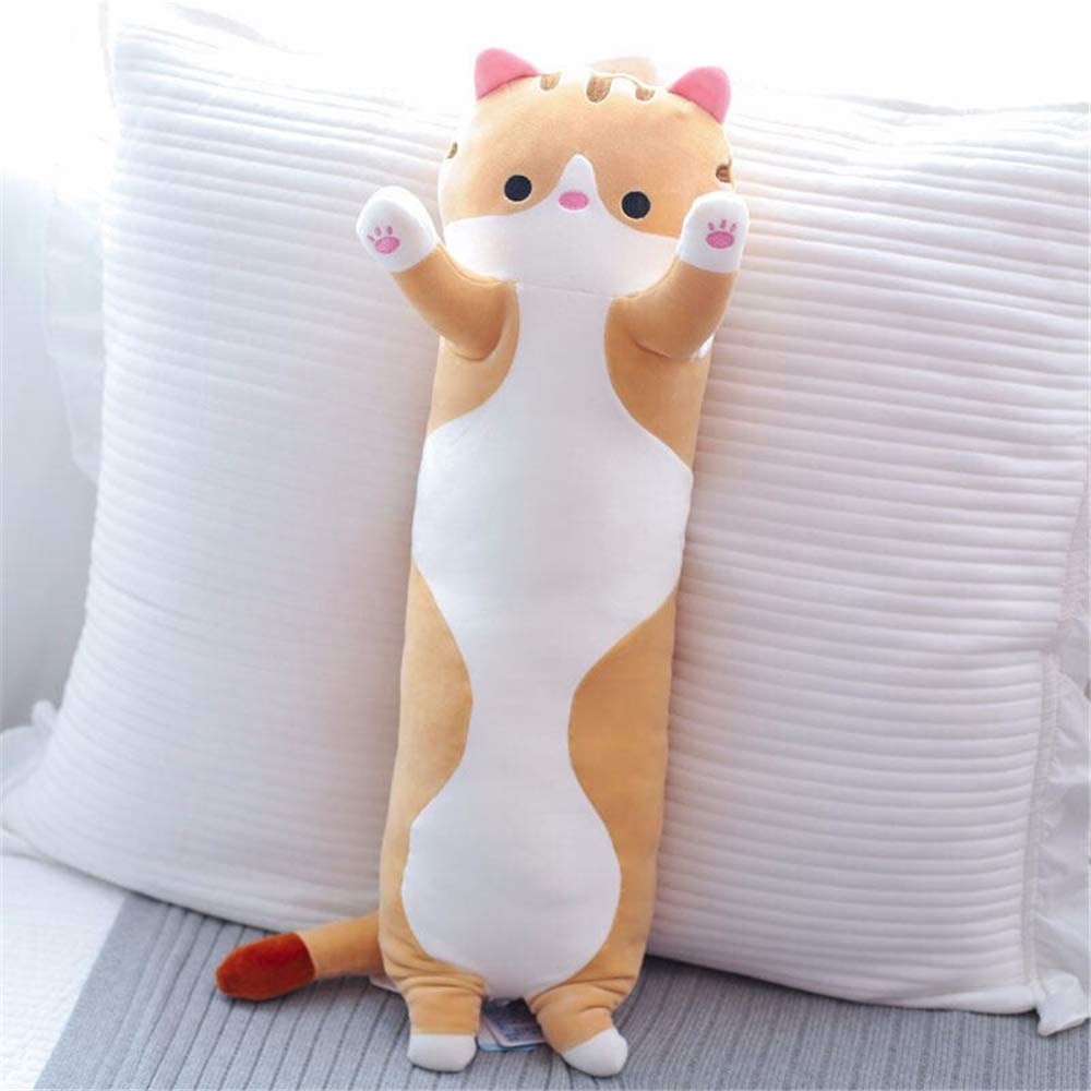Shangman Lovely Plush Cat Doll in 130cm size perfect for reading corners