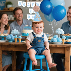Shanmorine elastic headband provides secure fit for baby