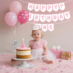 Shanmorine pink theme party setup enhances photo-worthy celebrations.