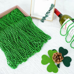 SHAOQINLIN Mardi Gras beads, great for green theme parties and throws.
