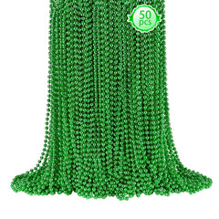 SHAOQINLIN green St. Patrick's Day beads necklace for festive parades and celebrations