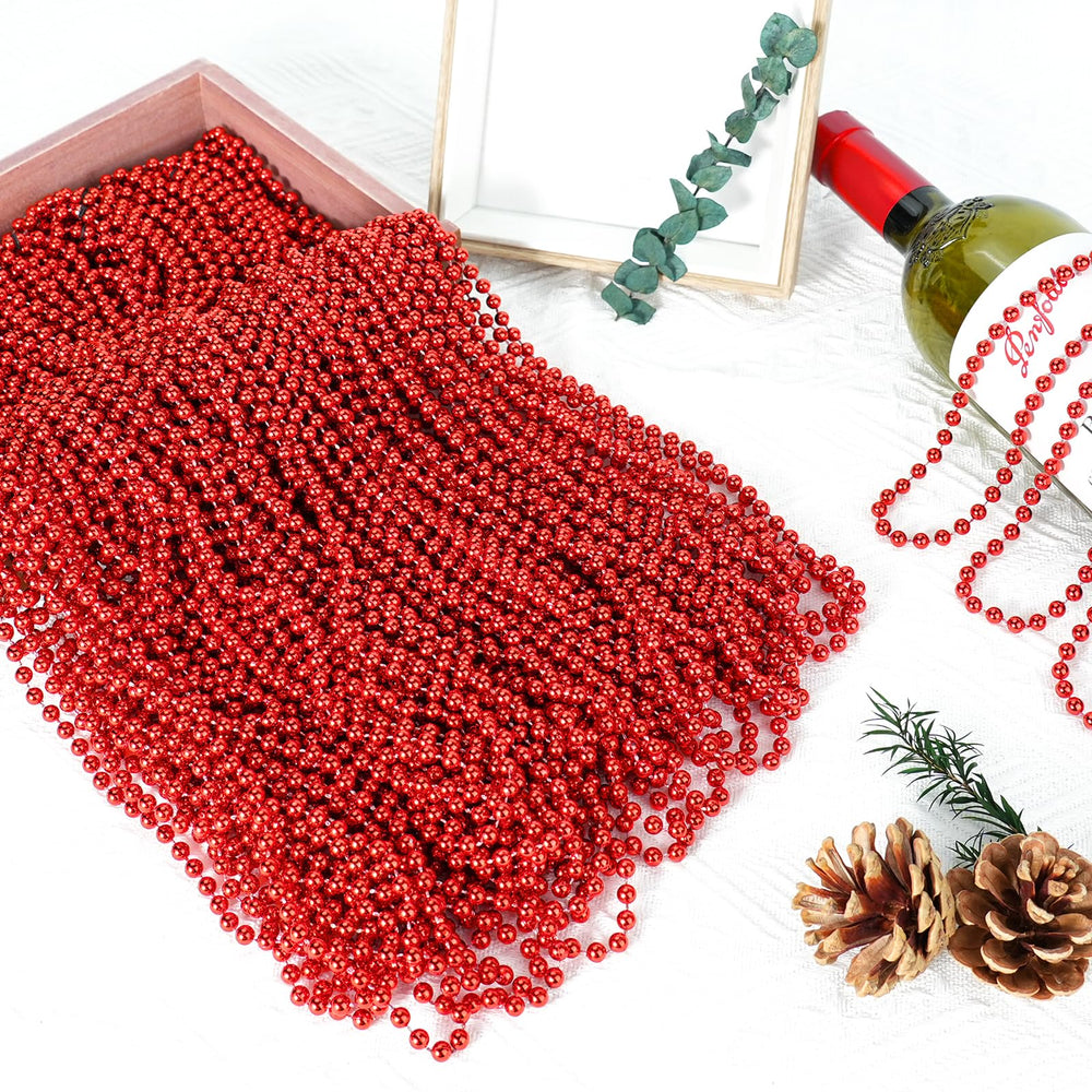 SHAOQINLIN Mardi Gras beads on display for parade-ready outfits