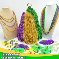 SHAOQINLIN Mardi Gras decor ideas with classic colors