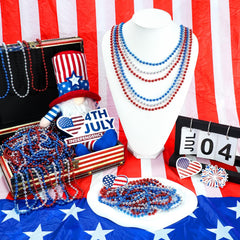 SHAOQINLIN parade-ready bead necklaces to boost festive ambiance.