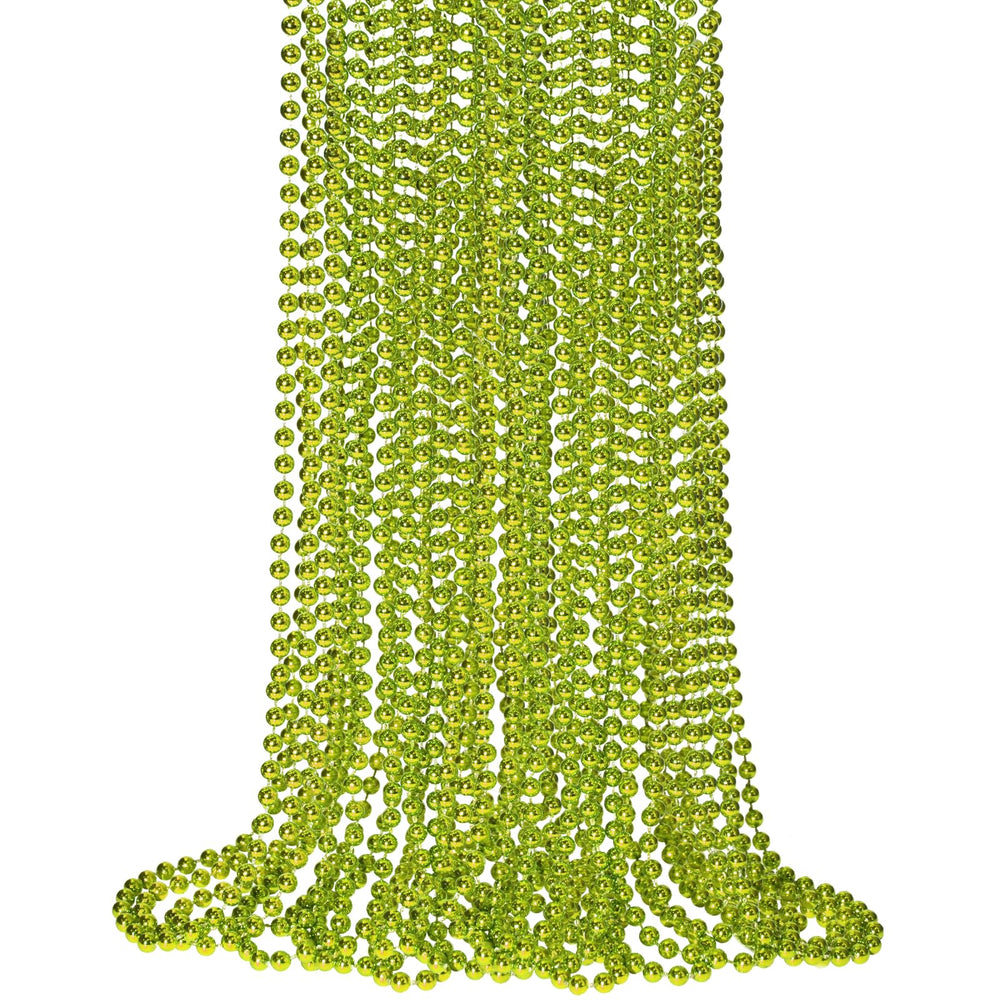 SHAOQINLIN St Patrick's Day bead necklace, 33 inch, ideal for parade decorations.