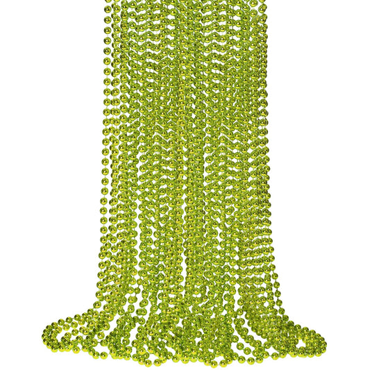 SHAOQINLIN St Patrick's Day bead necklace, 33 inch, ideal for parade decorations.