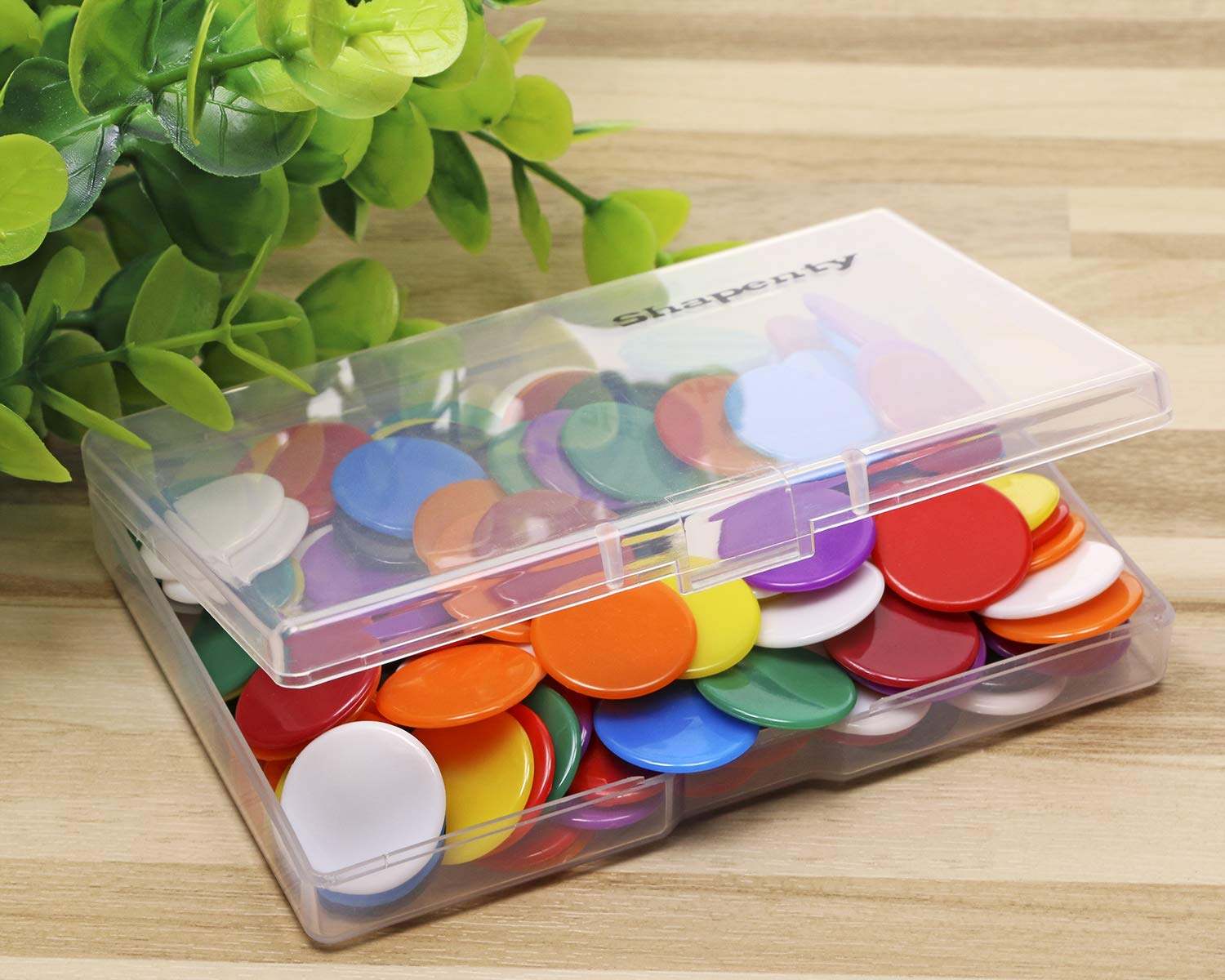135-piece set in nine colors supports multiple activities and replaces missing tokens.