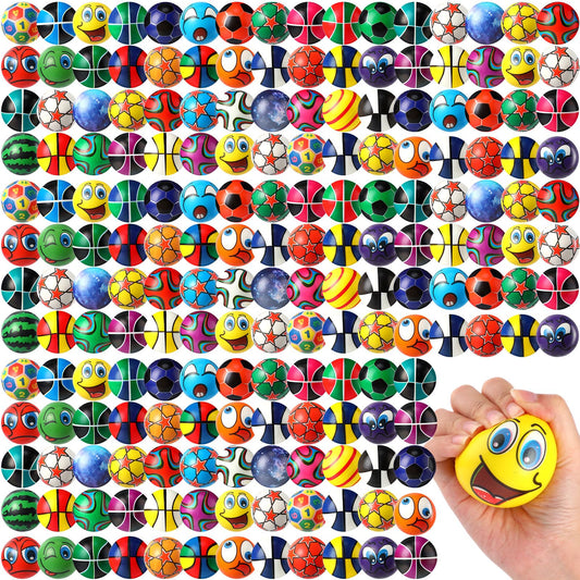 Shappy 204-piece mini stress balls in football design for quick stress relief at home