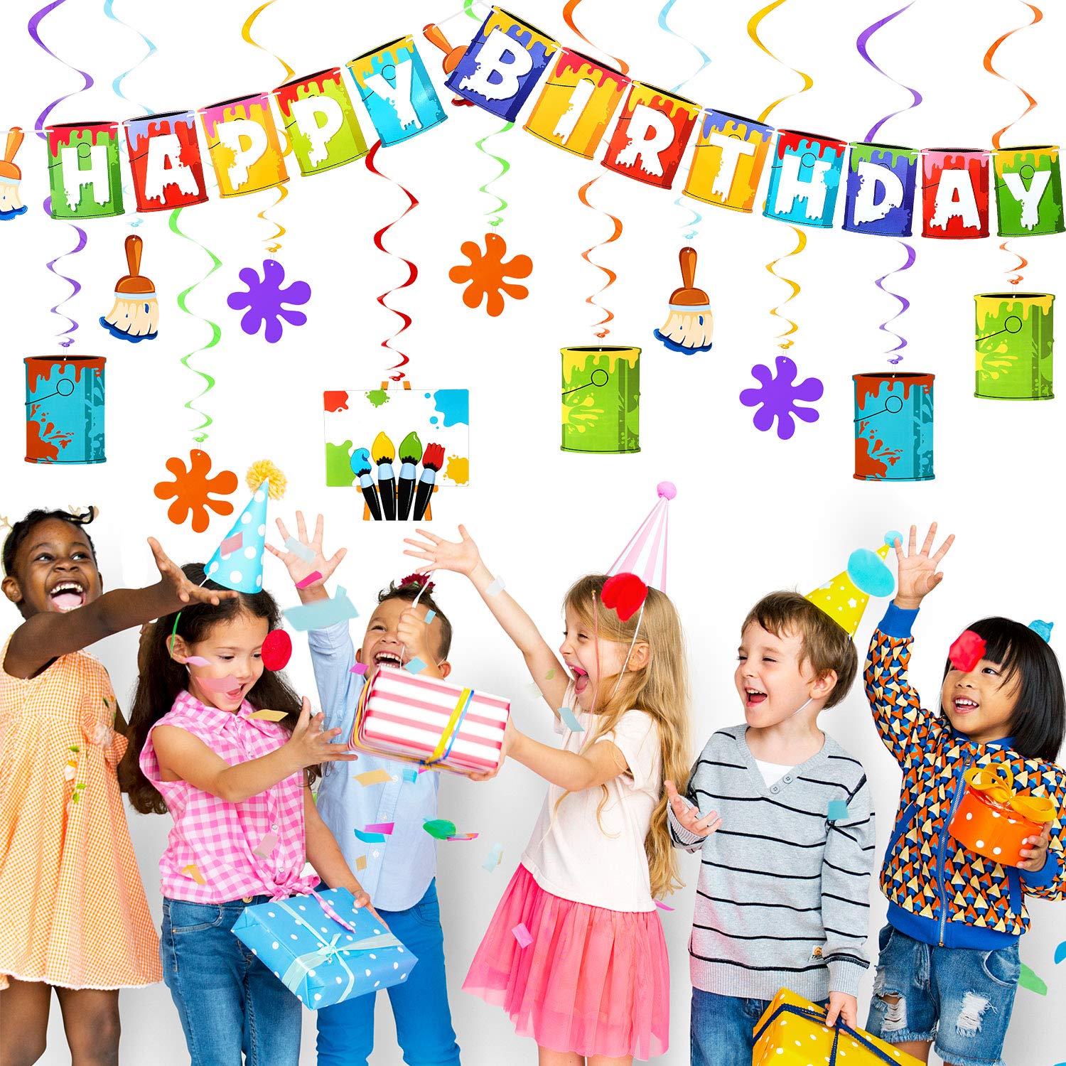 Shappy art print card 2 decorative birthday greeting companion