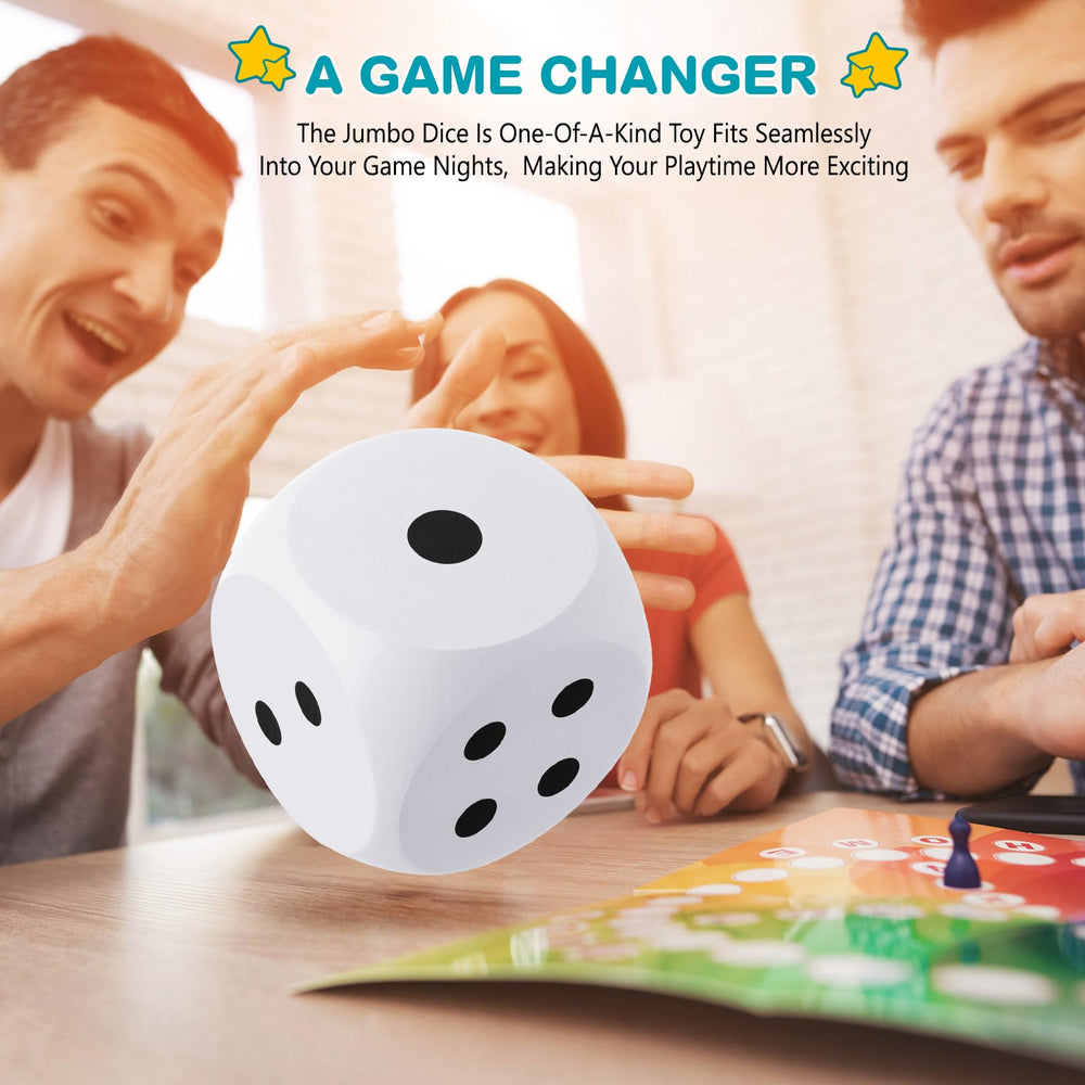 Shappy educational foam dice blend learning and play in family games and lessons.