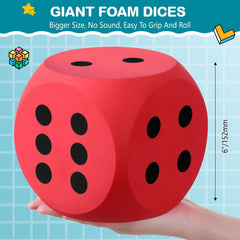 Shappy giant dice kawaii design adds playful touch to family game nights