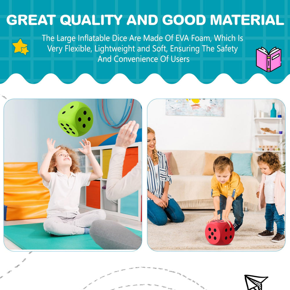 Shappy educational dice make a thoughtful gift for birthdays and classroom activities