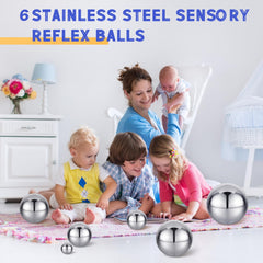 Shappy sensory balls six-pack display adds a stylish decorative touch.