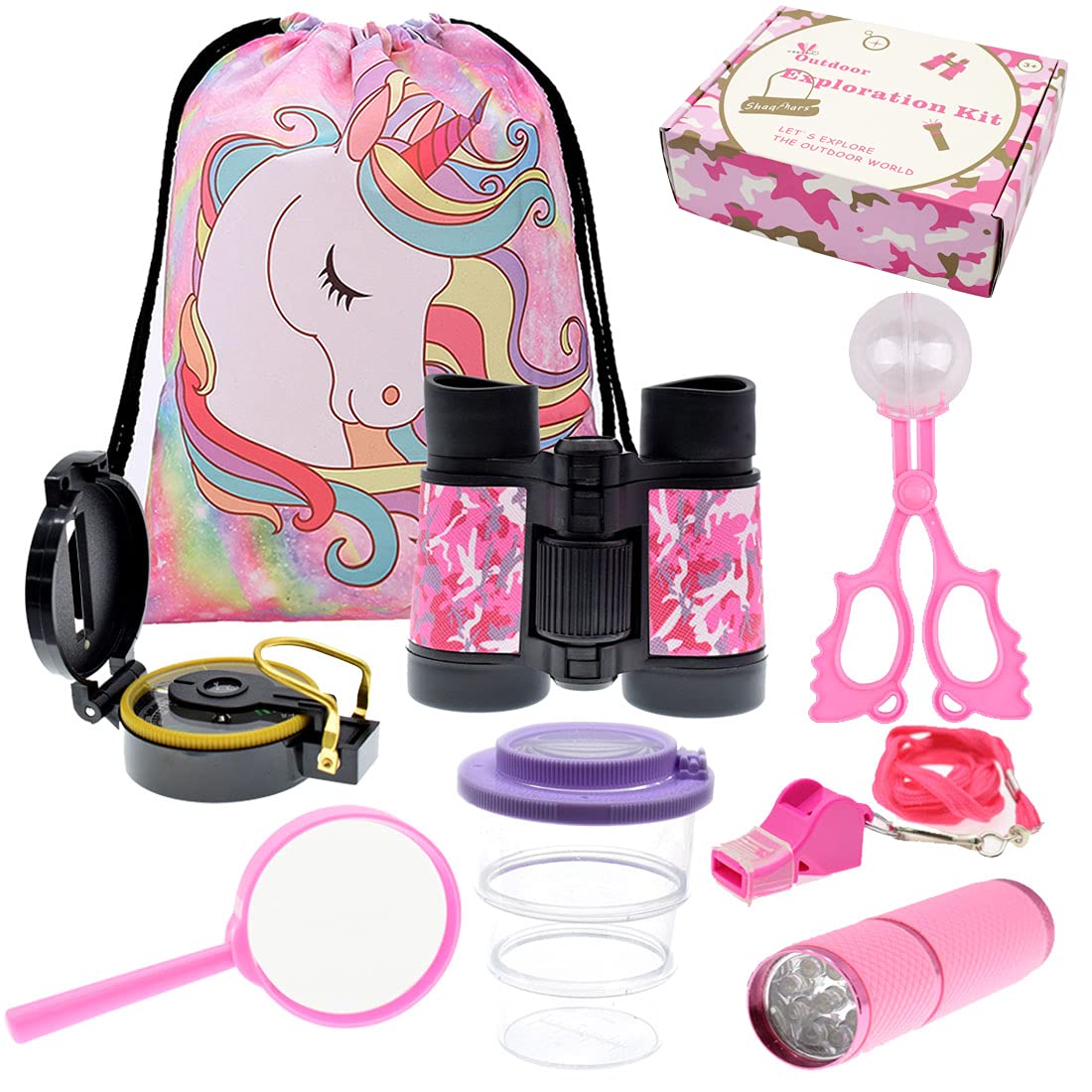 ShaqMars unicorn adventure binoculars ideal for bird watching and wilderness explorations