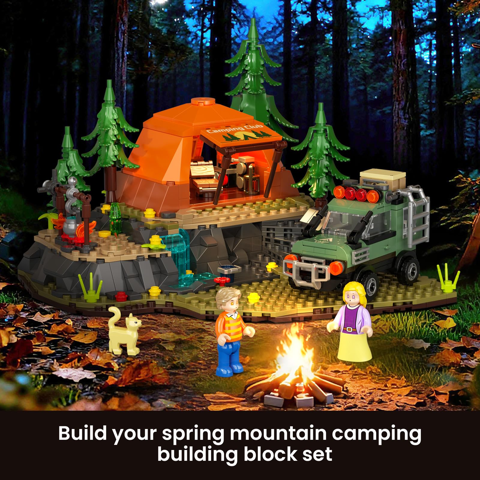 SHAREHB off-road camping car—dynamic model for display and storytelling