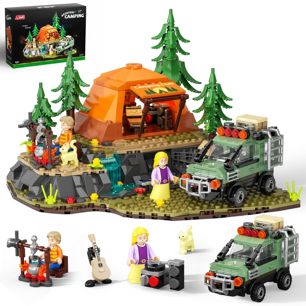 SHAREHB mountain camping tent—cozy display for imaginative play and decor